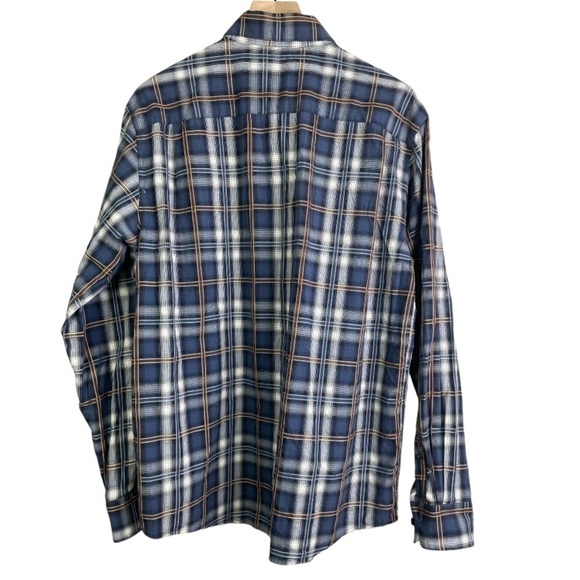 Joe Joseph Abboud Men’s Modern Fit Plaid Long Sleeve Button Shirt - Picture 3 of 3